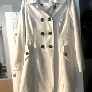 Old Navy Women’s Cream Pea Coat Sz S